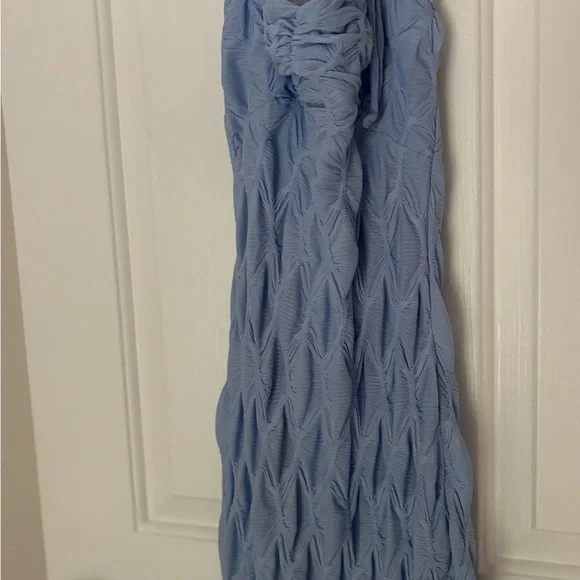 Hello Molly Blue Halter Maxi Dress - Picture 2 of 4